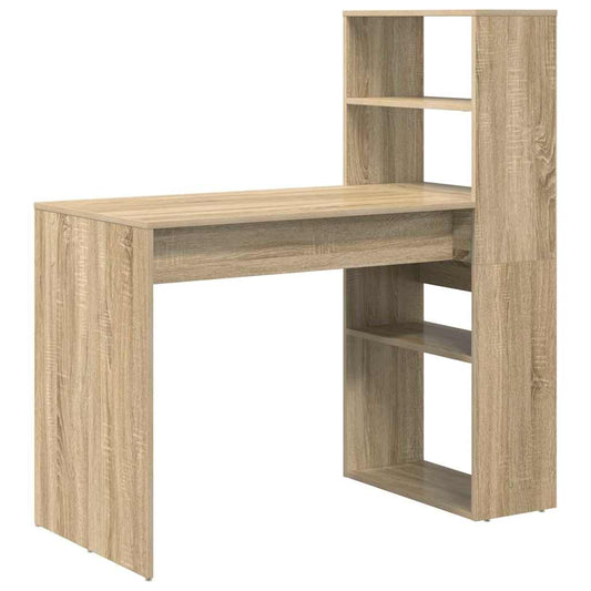 Schreibtisch Sonoma-Eiche 113 x 54 x 120 cm Holzwerkstoff