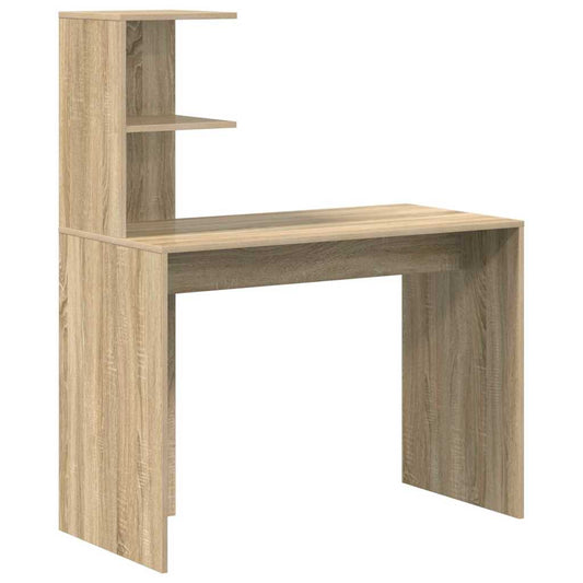Schreibtisch Sonoma-Eiche 102 x 50 x 124 cm Holzwerkstoff