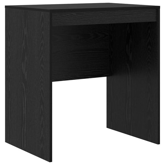 Schreibtisch Schwarz Eichen-Optik 70 x 50 x 76 cm Holzwerkstoff