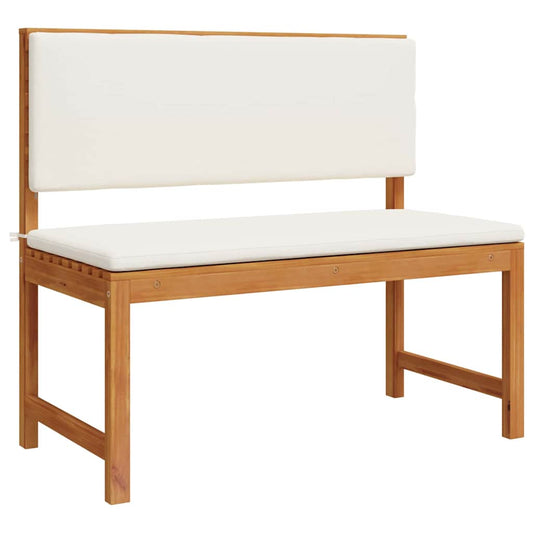 Gartenbank Braun 100 x 50 x 91cm Massivholz Akazie