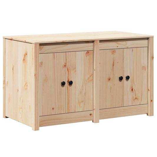 Küchenschrank mit Regal Braun Eichen-Optik 106 x 55 x 64 cm