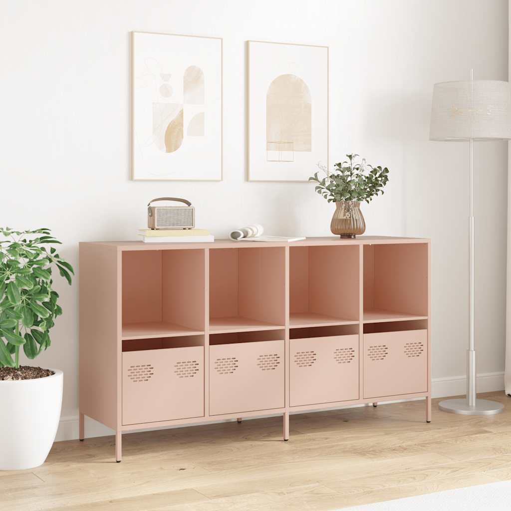 Skænk Pink 135x39x73,5 cm Koldvalset stål