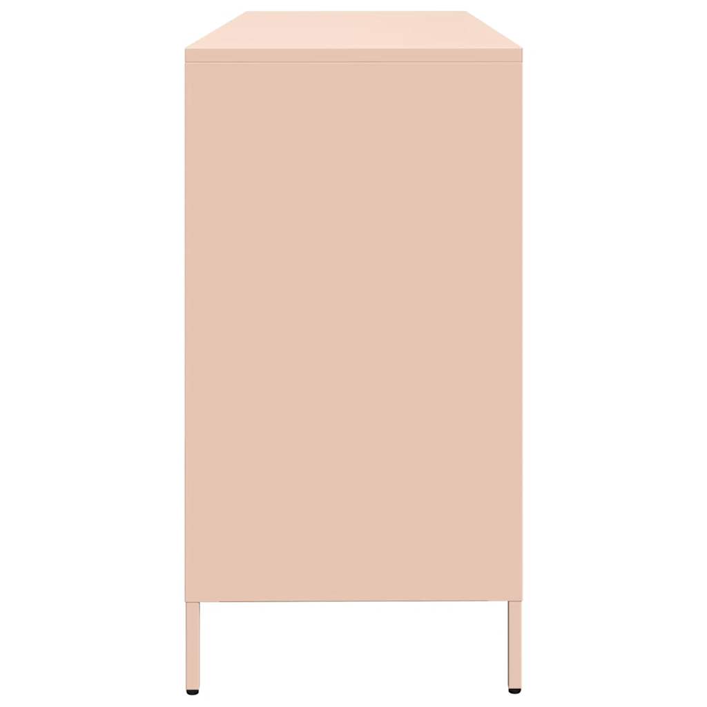 Skænk Pink 135x39x73,5 cm Koldvalset stål