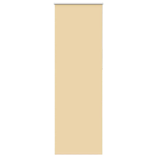 Verdunkelungsrollo Beige 65x210cm Stoffbreite 60,7 cm Polyester