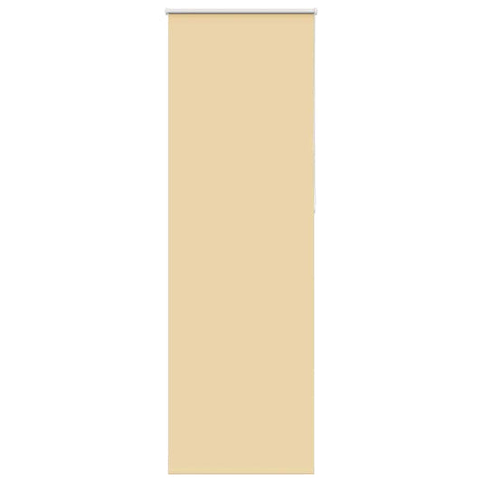 Verdunkelungsrollo Beige 75x210cm Stoffbreite 70,7 cm Polyester
