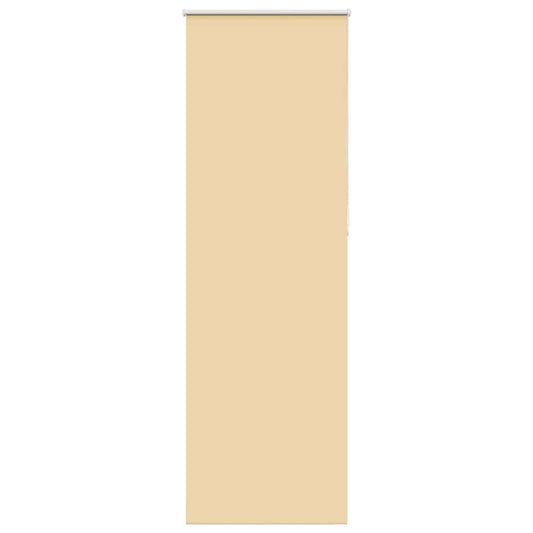 Verdunkelungsrollo Beige 85x230cm Stoffbreite 80,7 cm Polyester