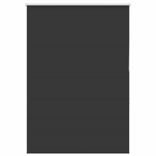 Verdunkelungsrollo Schwarz 95x130 cm Stoffbreite 90,7 cm