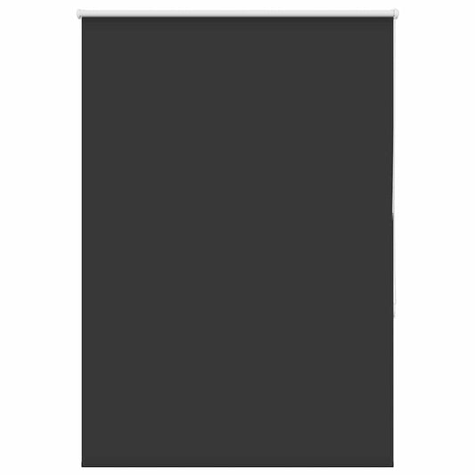 Verdunkelungsrollo Schwarz 110x130 cm Stoffbreite 105,7 cm