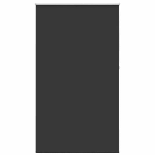 Verdunkelungsrollo Schwarz 125x210 cm Stoffbreite 121,6 cm