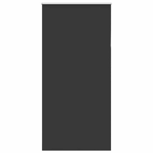 Verdunkelungsrollo Schwarz 110x230 cm Stoffbreite 105,7 cm