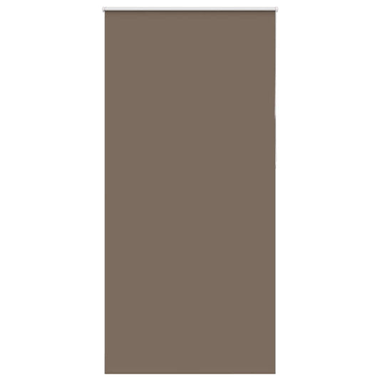 Verdunkelungsrollo Kaffeebraun 110x210 cm Stoffbreite 105,7 cm