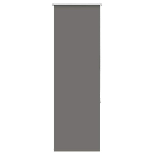 Verdunkelungsrollo Grau 50x130 cm Stoffbreite 45,7 cm Polyester