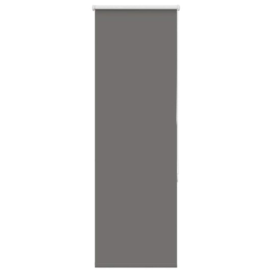 Verdunkelungsrollo Grau 60x130 cm Stoffbreite 55,7 cm Polyester