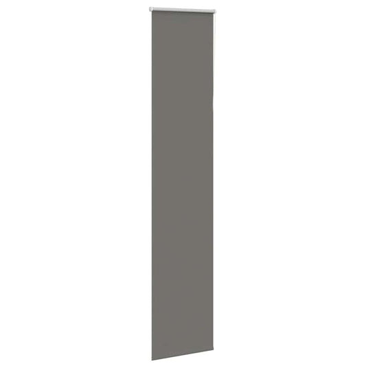 Verdunkelungsrollo Grau 55x230 cm Stoffbreite 50,7 cm Polyester