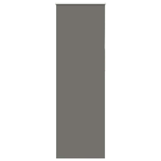 Verdunkelungsrollo Grau 85x230 cm Stoffbreite 80,7 cm Polyester