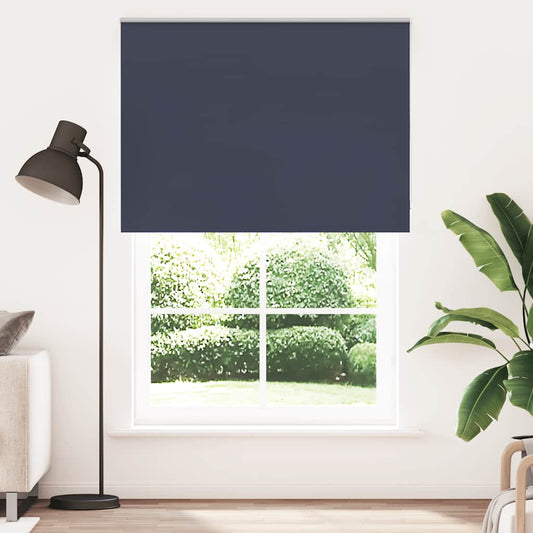 Verdunkelungsrollo Marineblau 150x230 cm Stoffbreite 146,6 cm
