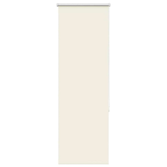 Verdunkelungsrollo Cremeweiß 60x130cm Stoffbreite 55,7 cm