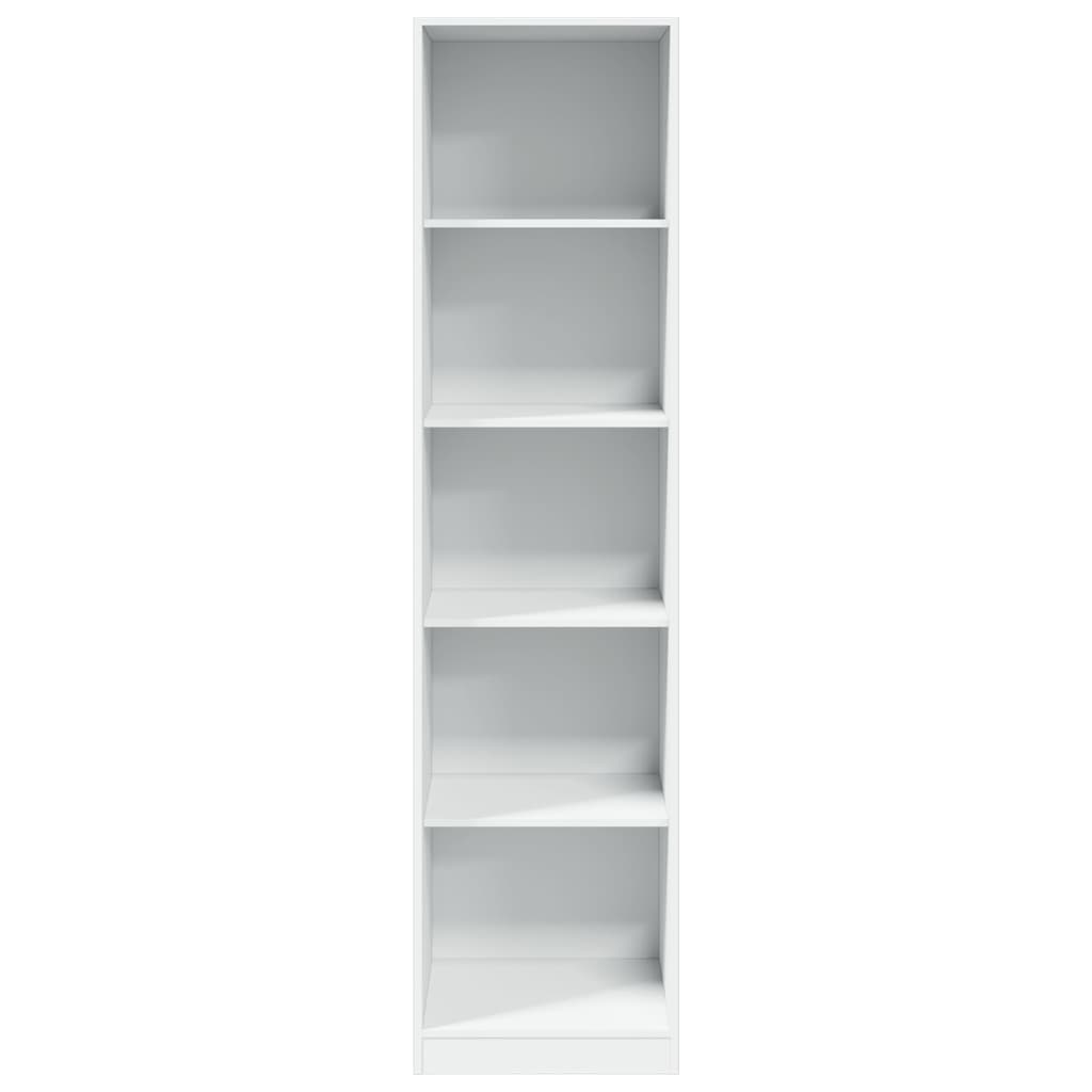 Garderobe Hvid 50x50x200 cm Træ Materiale