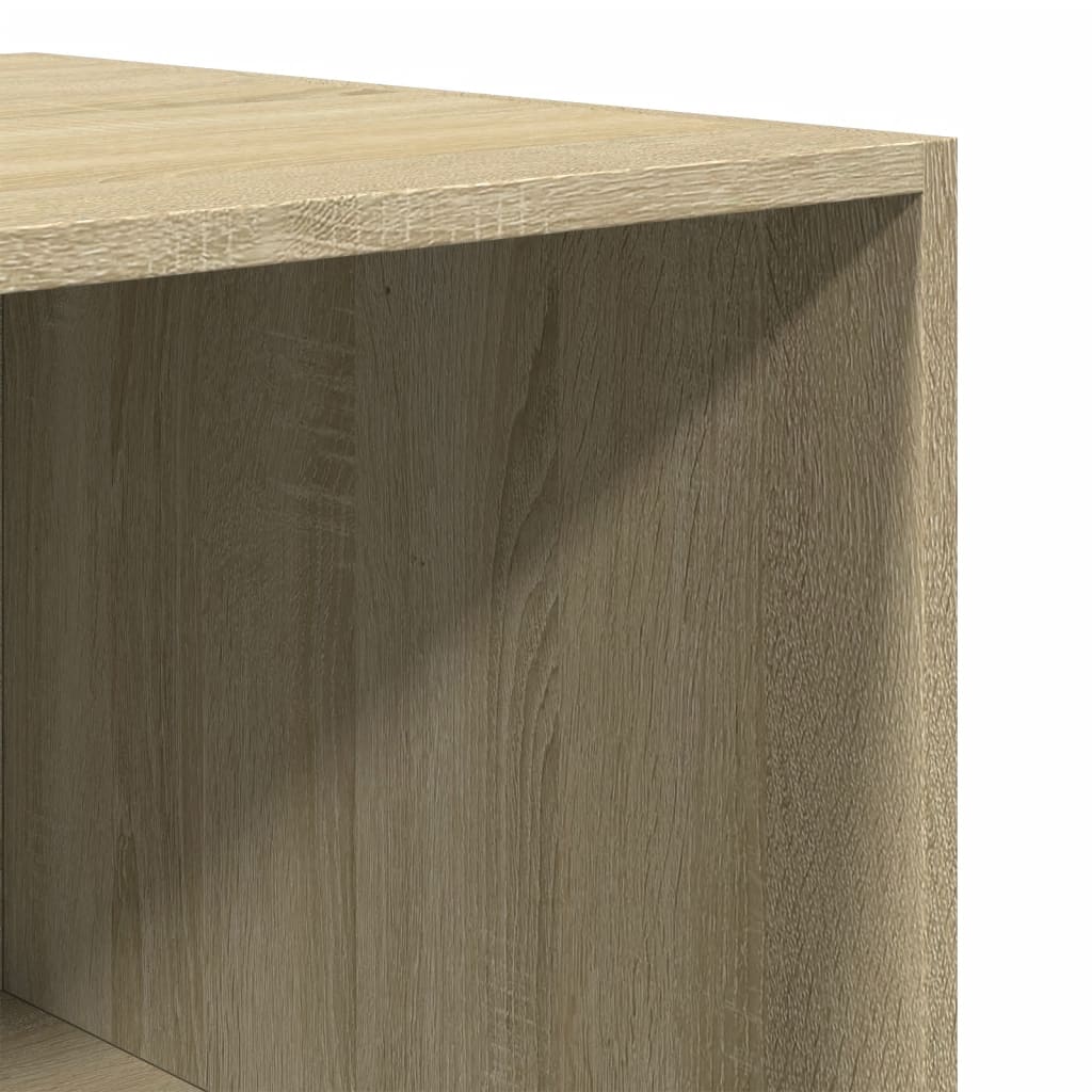 Garderobeskab Sonoma Eg 80x50x200 cm Træmateriale