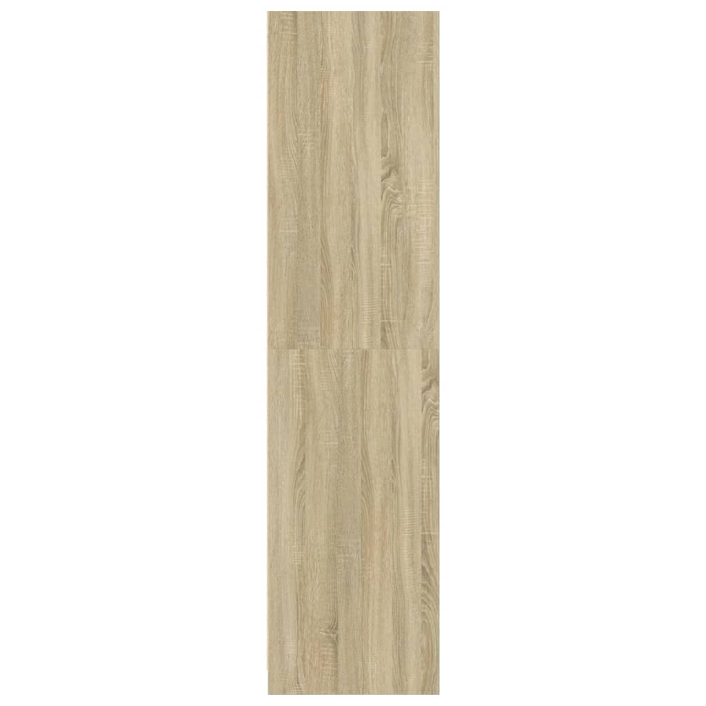 Garderobeskab Sonoma Eg 100x50x200 cm Træmateriale