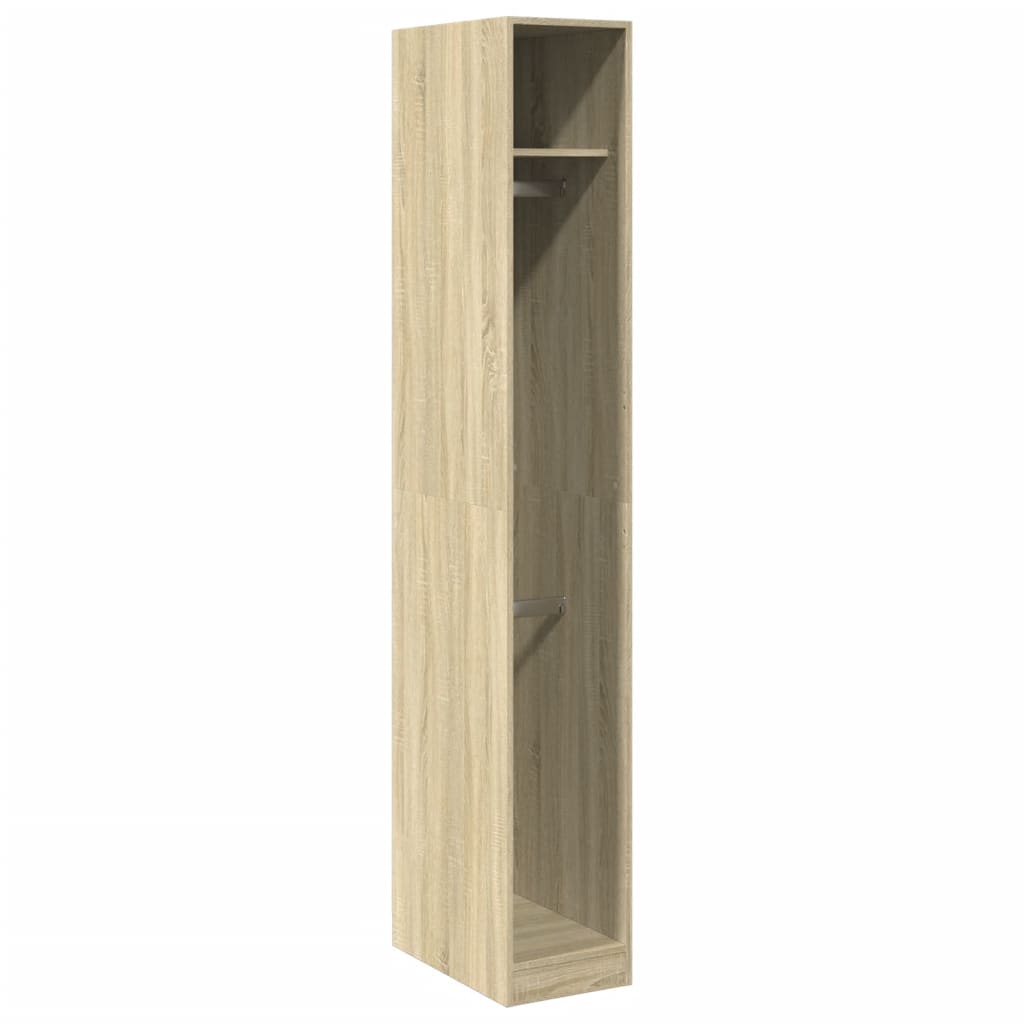 Garderobe Sonoma Eg 30x50x200 cm Træmateriale