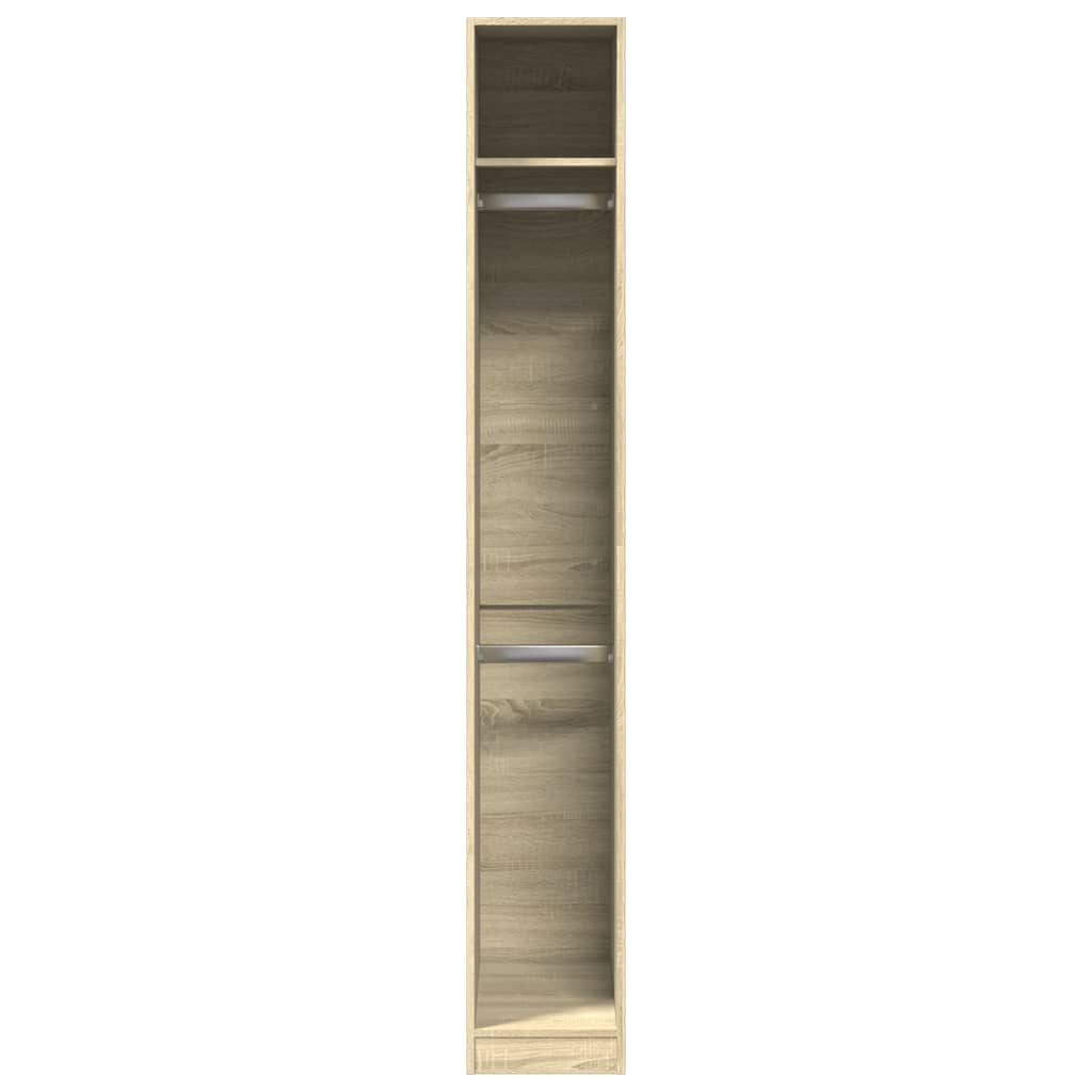 Garderobe Sonoma Eg 30x50x200 cm Træmateriale