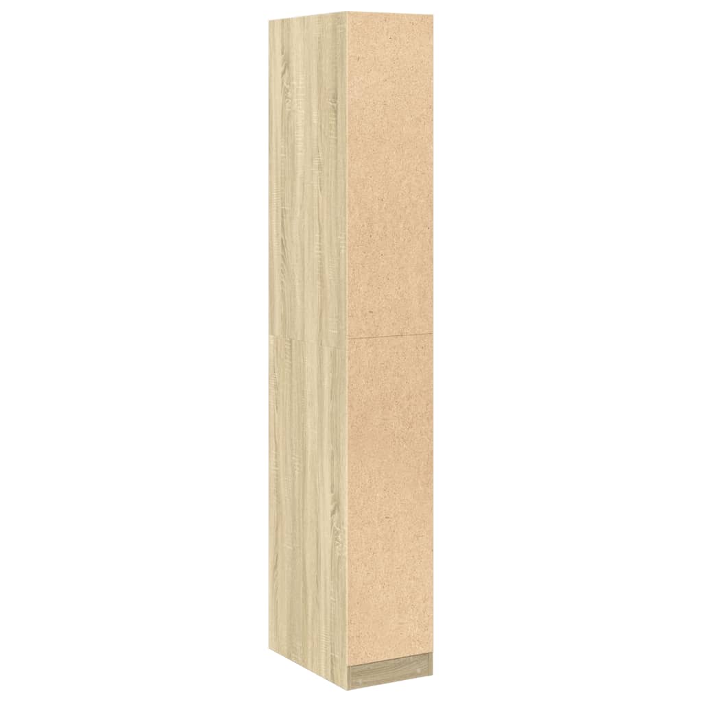 Garderobe Sonoma Eg 30x50x200 cm Træmateriale