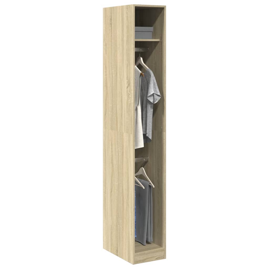 Garderobe Sonoma Eg 30x50x200 cm Træmateriale