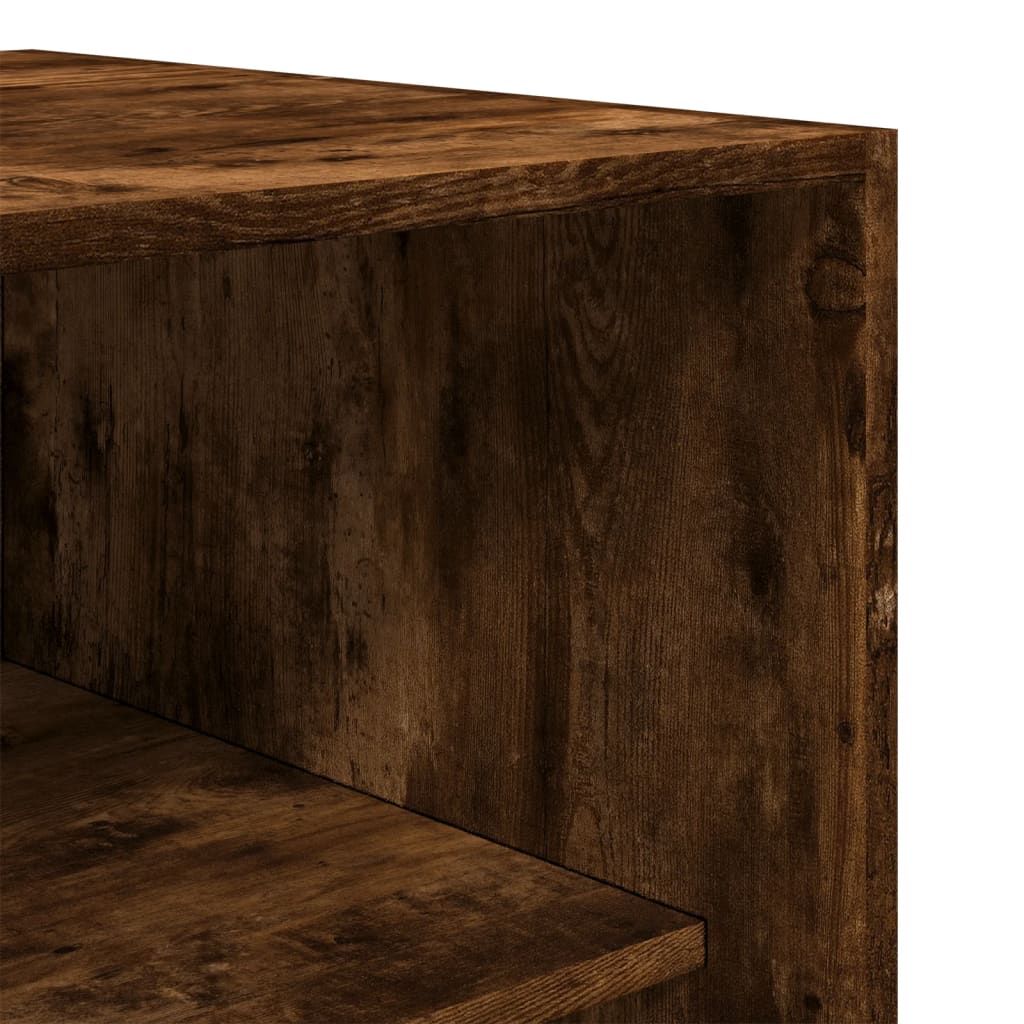 Garderobe røget eg 80x50x200 cm træmateriale