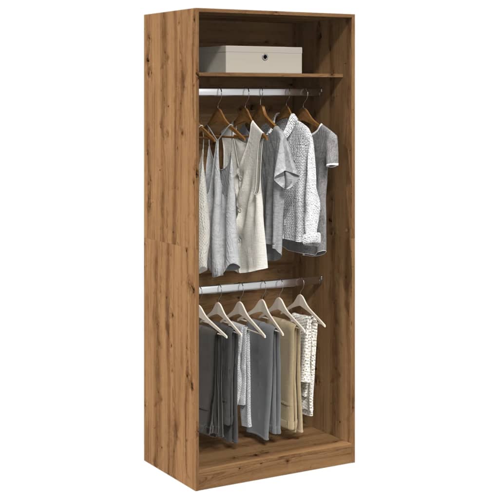 Garderobe Artisan Eg 80x50x200 cm Træmateriale