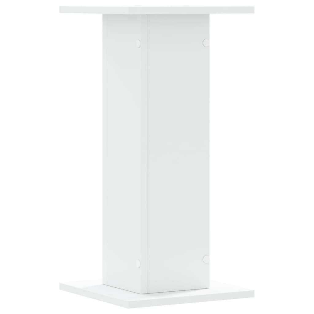 Plantestand 2 stk Hvid 30x30x60 cm Træmateriale