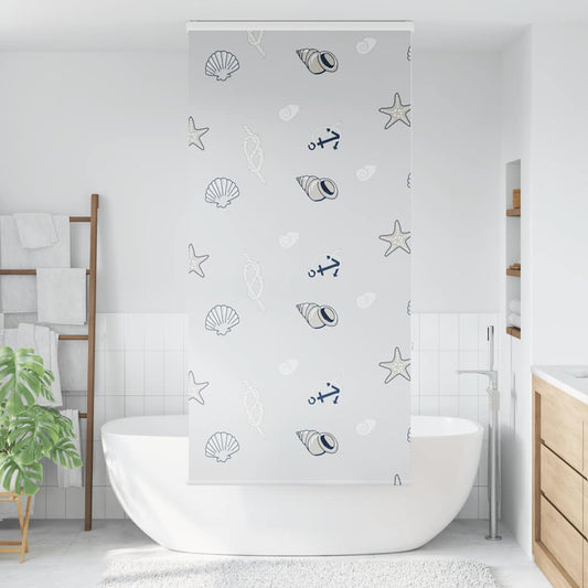 Duschrollo mit Kassette 90x240 cm Stoffbreite 86 cm