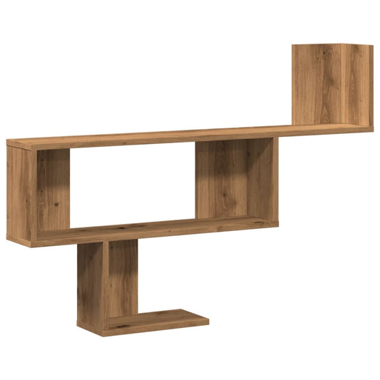 Wandregal Artisan-Eiche 100x15x70 cm Holzwerkstoff