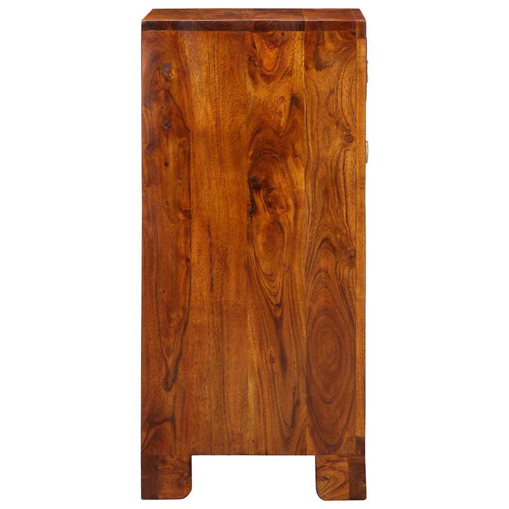 Telefontisch Braun 40 x 35 x 75 cm Massivholz Akazie