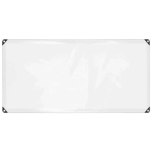 Transparente Plane mit Ösen 1x2 m Polyethylen