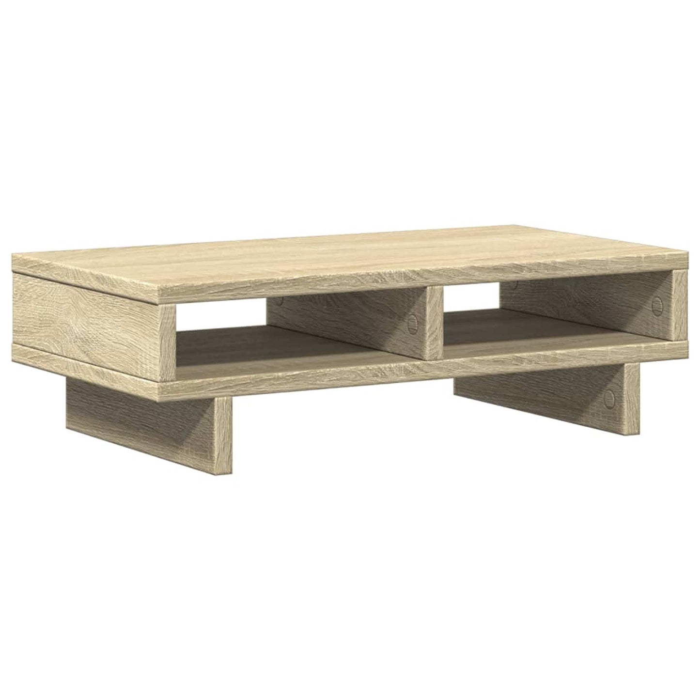 Monitorstativ Sonoma eg 50x27x15 cm træmateriale