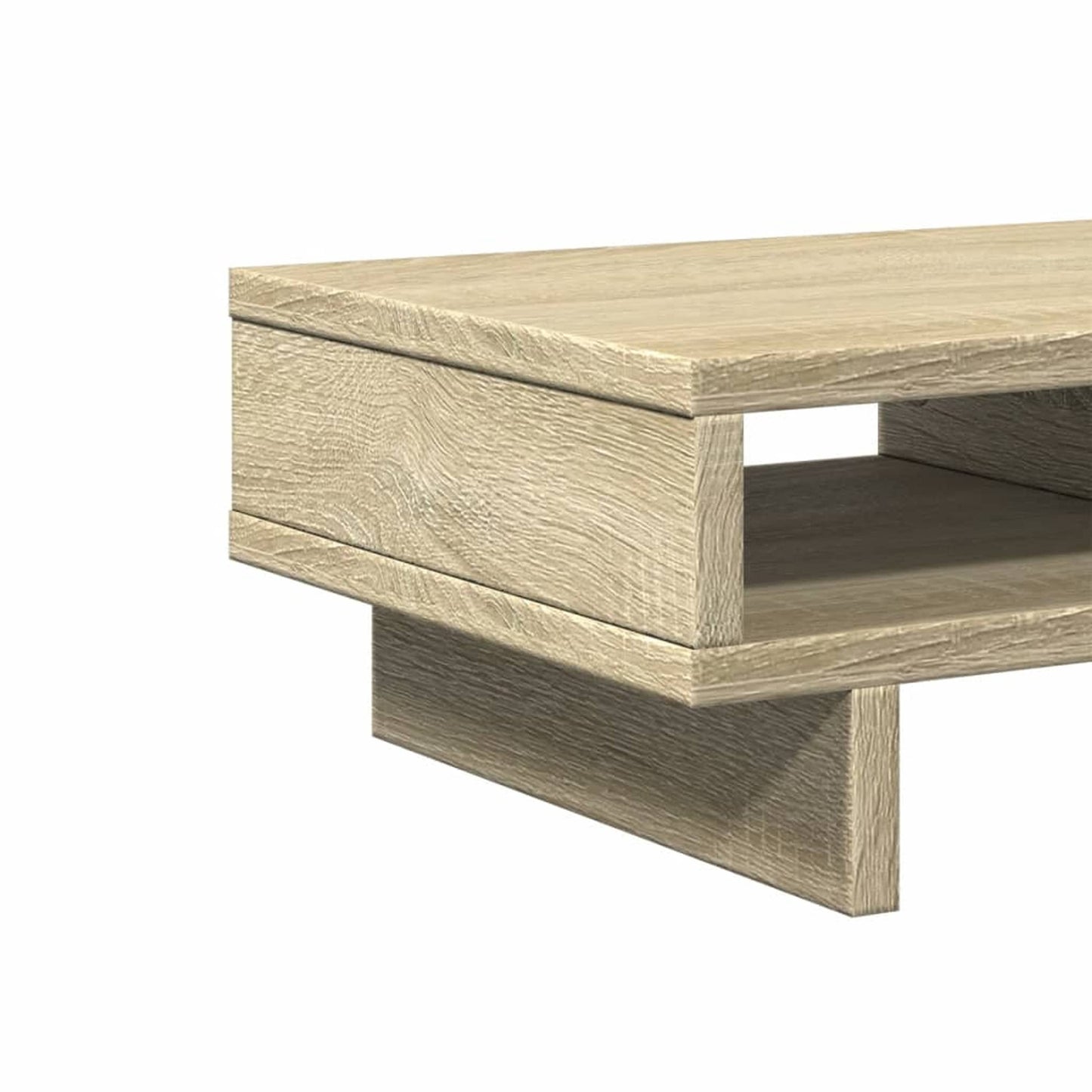 Monitorstativ Sonoma eg 50x27x15 cm træmateriale