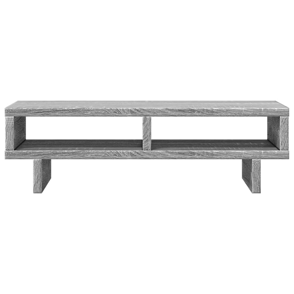 Monitorstativ Grå Sonoma 50x27x15 cm Træmateriale