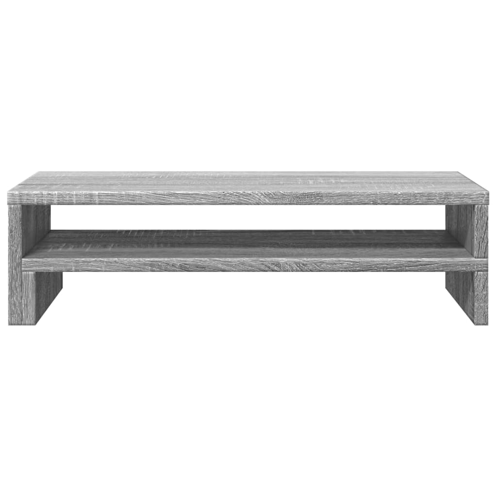 Skærmstativ Grå Sonoma 54x22x15 cm Træmateriale