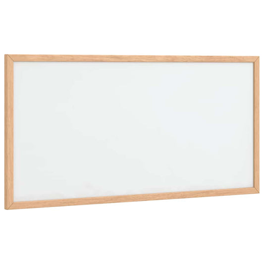 Magnetisches Whiteboard mit Rahmen aus massivem Kiefernholz 60 x 30 cm