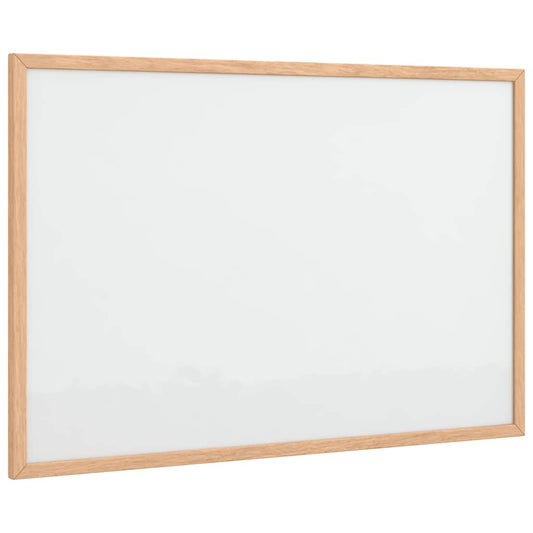 Magnetisches Whiteboard mit Rahmen aus massivem Kiefernholz 60 x 40 cm