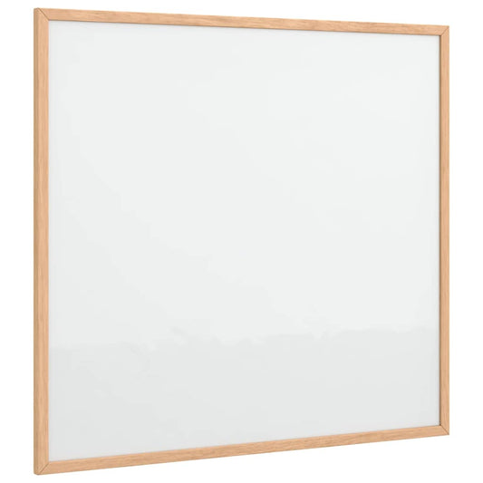 Magnetisches Whiteboard mit Rahmen aus massivem Kiefernholz 60 x 55 cm