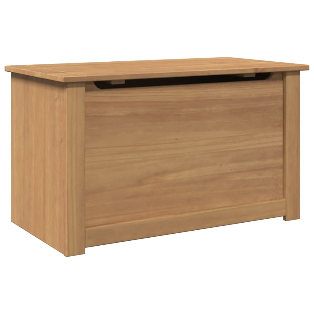 Skrin med låg Panama 79x42x46 cm massiv fyrretræ