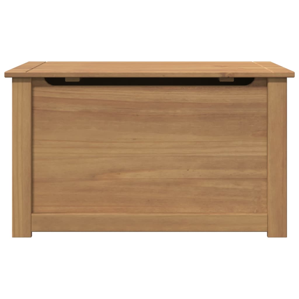Skrin med låg Panama 79x42x46 cm massiv fyrretræ