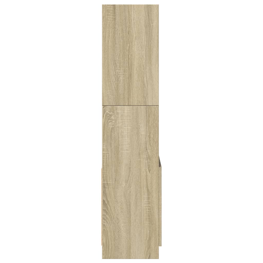 Highboard Sonoma eg 63x33x140 cm træmateriale