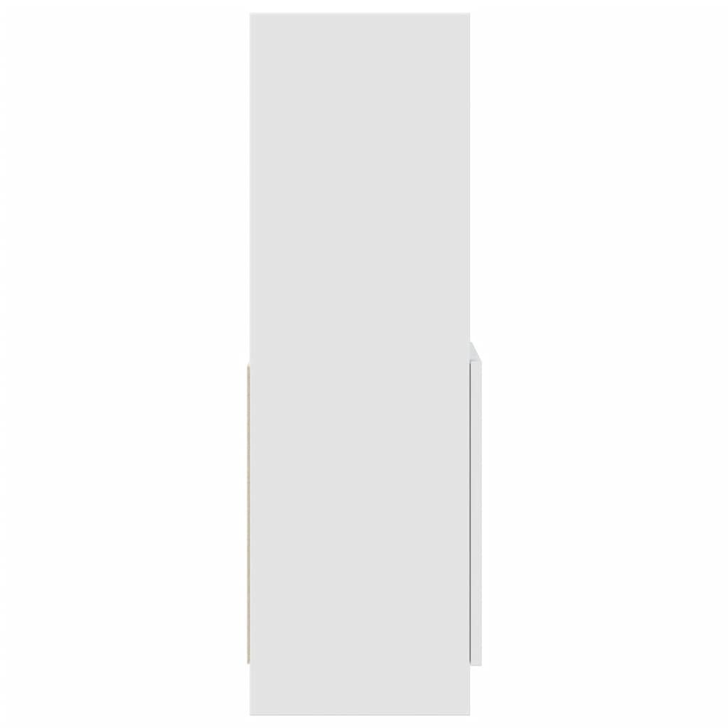 Highboard Hvid 92x33x100 cm Træmateriale