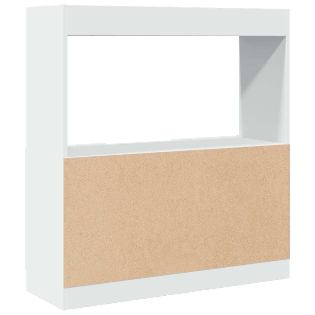 Highboard Hvid 92x33x100 cm Træmateriale
