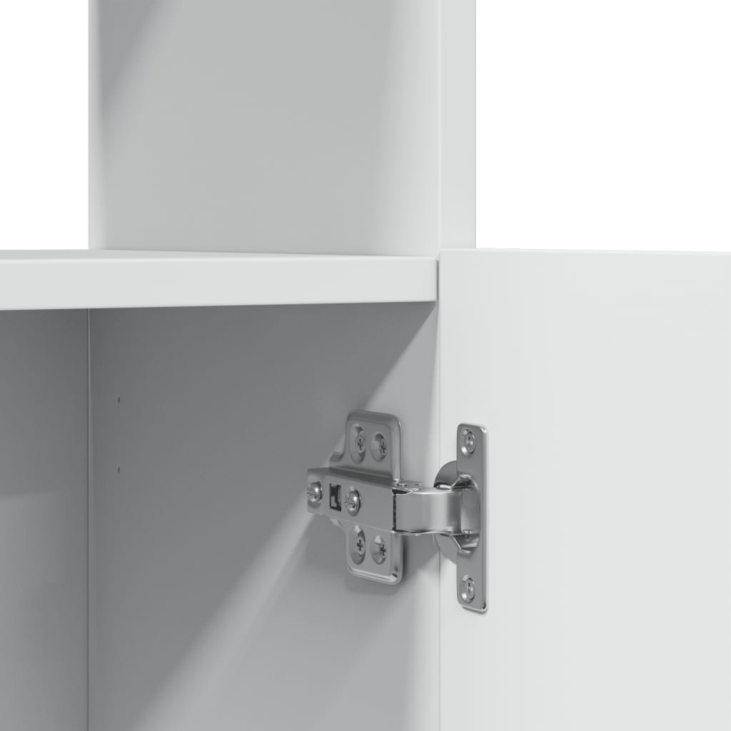 Highboard Hvid 92x33x100 cm Træmateriale