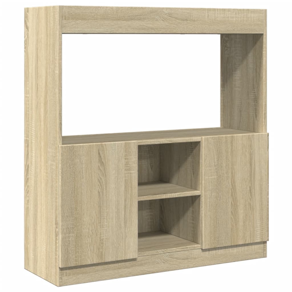 Highboard Sonoma Eg 92x33x100 cm Træmateriale
