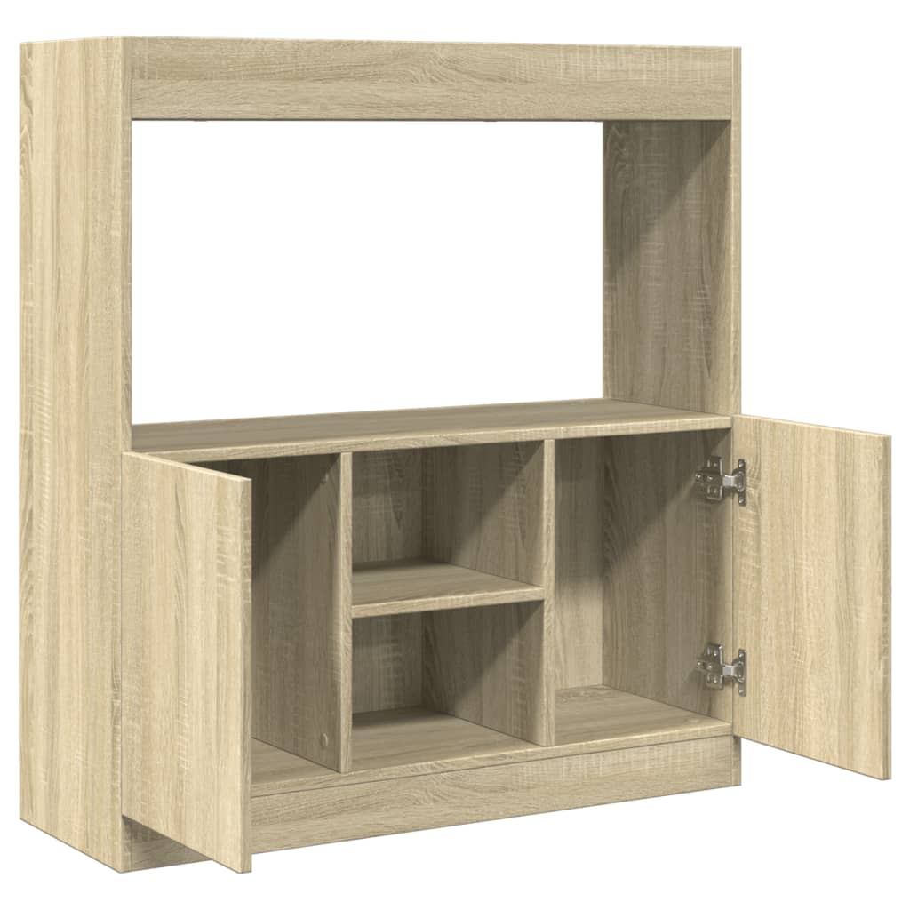 Highboard Sonoma Eg 92x33x100 cm Træmateriale